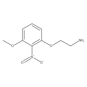 2-(3-Methoxy-2-nitrophenoxy)ethan-1-amine Structure
