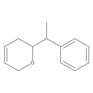 (2S)-3,6-Dihydro-2-[(1S)-1-phenylethyl]-2H-pyran Structure