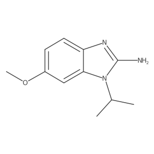 1-isopropyl-6-methoxy-1H-benzo[d]imidazol-2-amine Structure