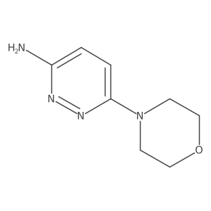 3-Amino-6-(morpholino-d8)-pyridazine Structure