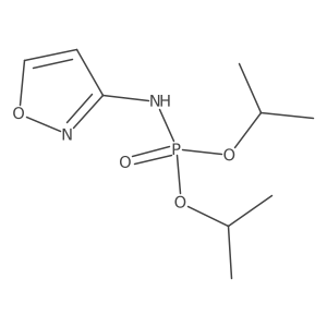 Diisopropyl isoxazol-3-ylphosphoramidate Structure