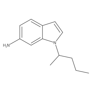1-(pentan-2-yl)-1H-indol-6-amine Structure