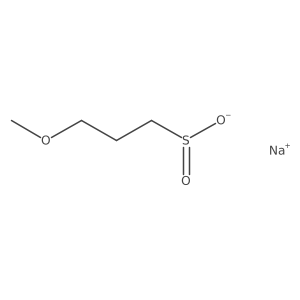 Sodium 3-methoxypropane-1-sulfinate Structure