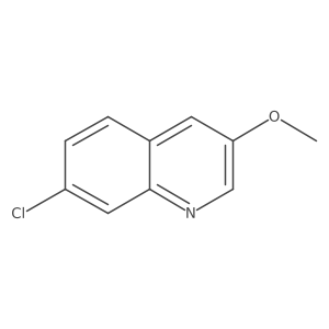 7-Chloro-3-methoxyquinoline结构式