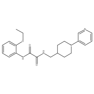 N1-(2-ethoxyphenyl)-N2-((1-(pyridin-3-yl)piperidin-4-yl)methyl)oxalamide结构式