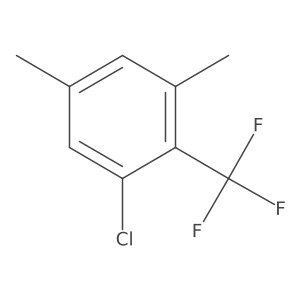 2-Chloro-4,6-dimethyl-benzotrifluoride Structure