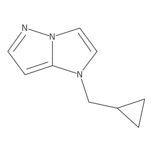 1-(cyclopropylmethyl)-1H-imidazo[1,2-b]pyrazole Structure