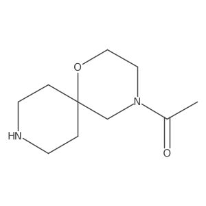 1-(1-Oxa-4,9-diazaspiro[5.5]undecan-4-yl)ethan-1-one Structure