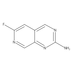 6-Fluoropyrido[3,4-d]pyrimidin-2-amine Structure