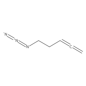 5-Azidopenta-1,2-diene结构式