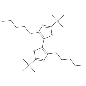 4,4'-Dibutoxy-2,2'-bis(trimethylstannyl)-5,5'-bithiazole Structure