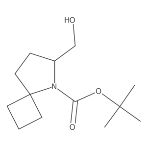 Tert-butyl 6-(hydroxymethyl)-5-azaspiro[3.4]octane-5-carboxylate Structure