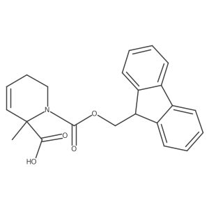 1-{[(9H-fluoren-9-yl)methoxy]carbonyl}-2-methyl-1,2,5,6-tetrahydropyridine-2-carboxylic acid Structure