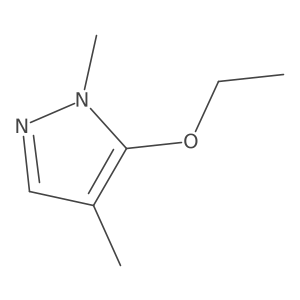5-ethoxy-1,4-dimethyl-1H-pyrazole Structure