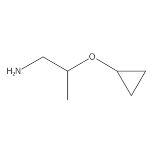 (2R)-2-Cyclopropoxypropan-1-amine结构式
