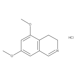 3,4-Dihydro-5,7-dimethoxy-isoquinoline Hydrochloride Structure
