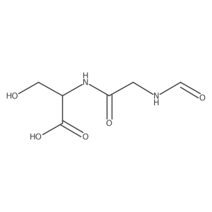 Serine, N-(N-formylglycyl)-, DL- Structure