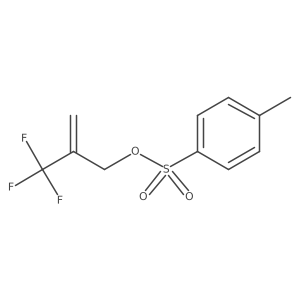 Toluene-4-sulfonic acid 2-trifluoromethylallyl ester结构式