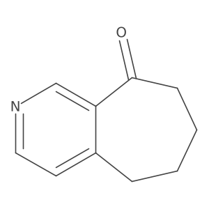5,6,7,8-Tetrahydrocyclohepta[c]pyridine-9-one结构式