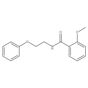 2-methoxy-N-(2-phenoxyethyl)benzamide Structure