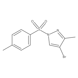 4-Bromo-3-methyl-1-tosyl-1H-pyrazole Structure
