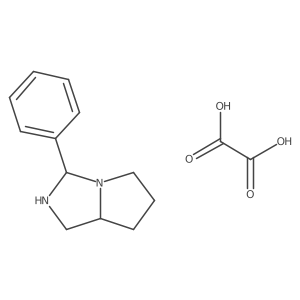 3-Phenyl-hexahydro-1H-pyrrolo[1,2-C]imidazole; oxalic acid Structure