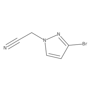 (3-bromo-1H-pyrazol-1-yl)acetonitrile Structure