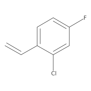 2-Chloro-4-fluoro-1-vinylbenzene结构式