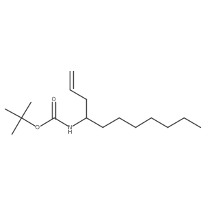 N-Boc-(+/-)-undec-1-en-4-amine Structure