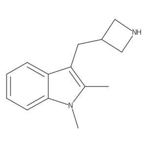 3-[(azetidin-3-yl)methyl]-1,2-dimethyl-1H-indole Structure