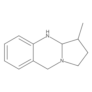 Pyrrolo[2,1-b]quinazoline, 1,2,3,3a,4,9-hexahydro-3-methyl- Structure