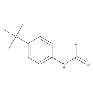 N-(4-tert-butylphenyl)carbamoyl chloride结构式