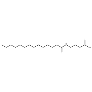 4-Tetradecanamidobutanoic acid Structure