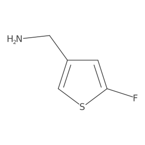 (5-Fluorothiophen-3-yl)methanamine Structure