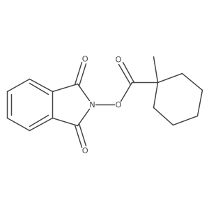 1,3-Dioxoisoindolin-2-yl 1-methylcyclohexane-1-carboxylate Structure