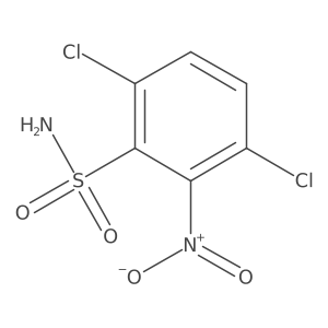 3,6-Dichloro-2-nitrobenzenesulfonamide Structure
