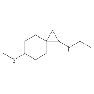 N1-ethyl-N6-methylspiro[2.5]octane-1,6-diamine Structure