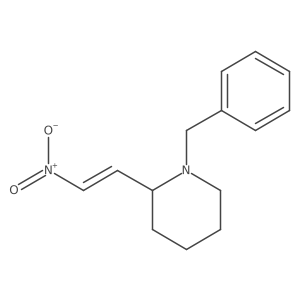 1-Benzyl-2-(2-nitrovinyl)piperidine结构式
