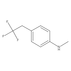 N-methyl-4-(2,2,2-trifluoroethyl)aniline Structure