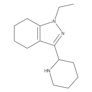 1-ethyl-3-(piperidin-2-yl)-4,5,6,7-tetrahydro-1H-indazole Structure