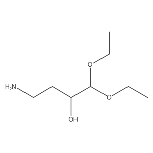 (2S)-4-amino-1,1-diethoxybutan-2-ol Structure