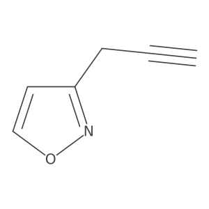 3-(Prop-2-yn-1-yl)-1,2-oxazole结构式