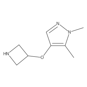 4-(azetidin-3-yloxy)-1,5-dimethyl-1H-pyrazole Structure