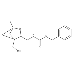 benzyl N-{[4-(hydroxymethyl)-1-methyl-2-oxabicyclo[2.1.1]hexan-3-yl]methyl}carbamate Structure