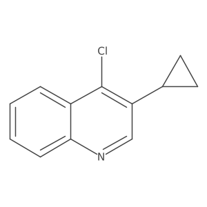 4-chloro-3-cyclopropylQuinoline Structure