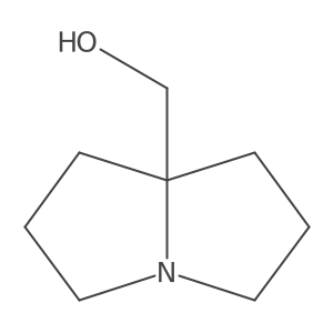 (hexahydro-1H-pyrrolizin-7a-yl)((2)H)methanol结构式