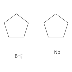 C1CCCC1.C1CCCC1.[BH4-].[Nb]结构式