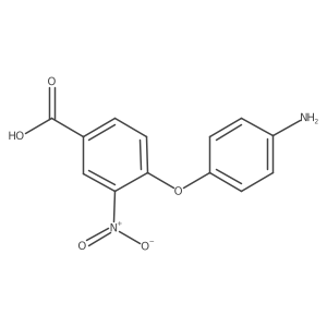 4-(4-Aminophenoxy)-3-nitrobenzoic acid Structure