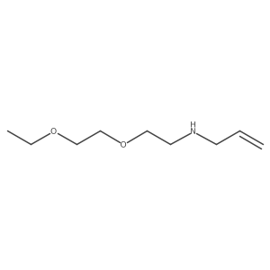 N-[2-(2-Ethoxyethoxy)ethyl]-2-propen-1-amine结构式
