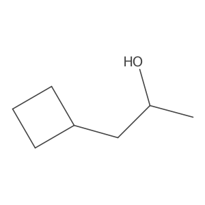 1-Cyclobutylpropan-2-ol Structure